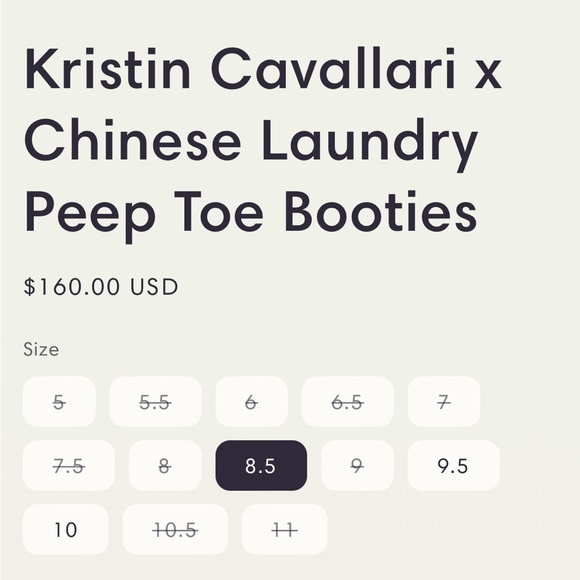 Kristin Cavalarri Chinese Laundry booties. Excellent used condition. Size 7.5 - Picture 5 of 7
